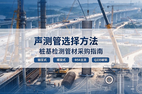 乐安声测管选型标准