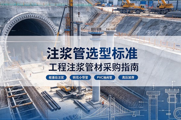 乐安注浆管选型标准