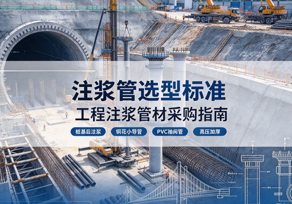 乐安注浆管选型标准
